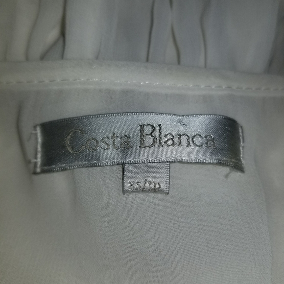 Costa Blanca White Mini Dress, Very Beautiful 😍 - Picture 10 of 10